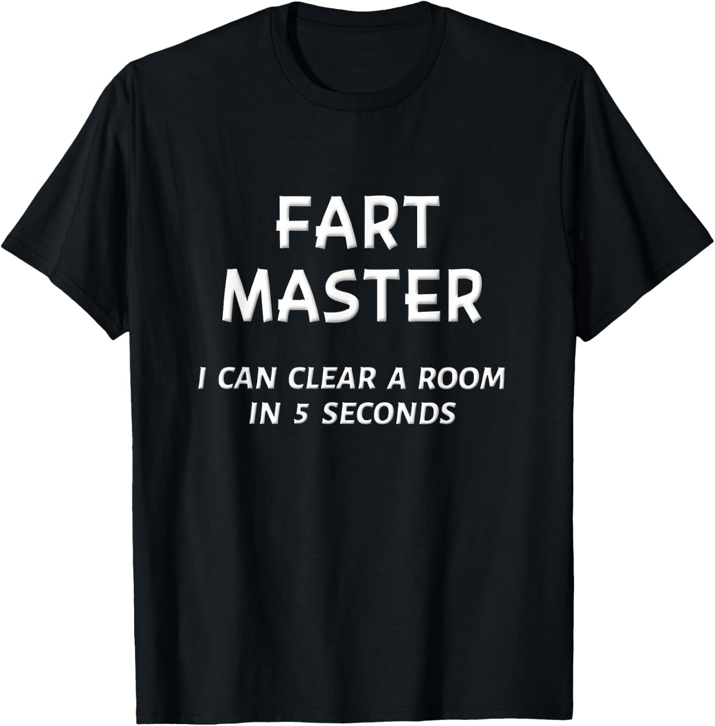Funny Fart Joke Shirt Men Farting Boys Dad Husband Farter T-Shirt - T-Shirt | Black