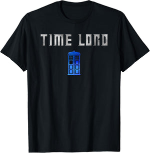 Time Lord Shirt Doctor Apparel T-Shirt - T-Shirt | Black