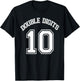 Kids 10th Birthday Double Digits Day T-Shirt - T-Shirt | Black