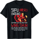 Wing Chun Costume Instructor Lesson Kung Fu Wing Chun T-Shirt - T-Shirt | Black