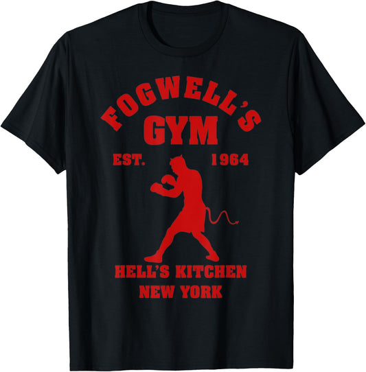 Fogwells Gym Box The Devil T-Shirt - T-Shirt | Black