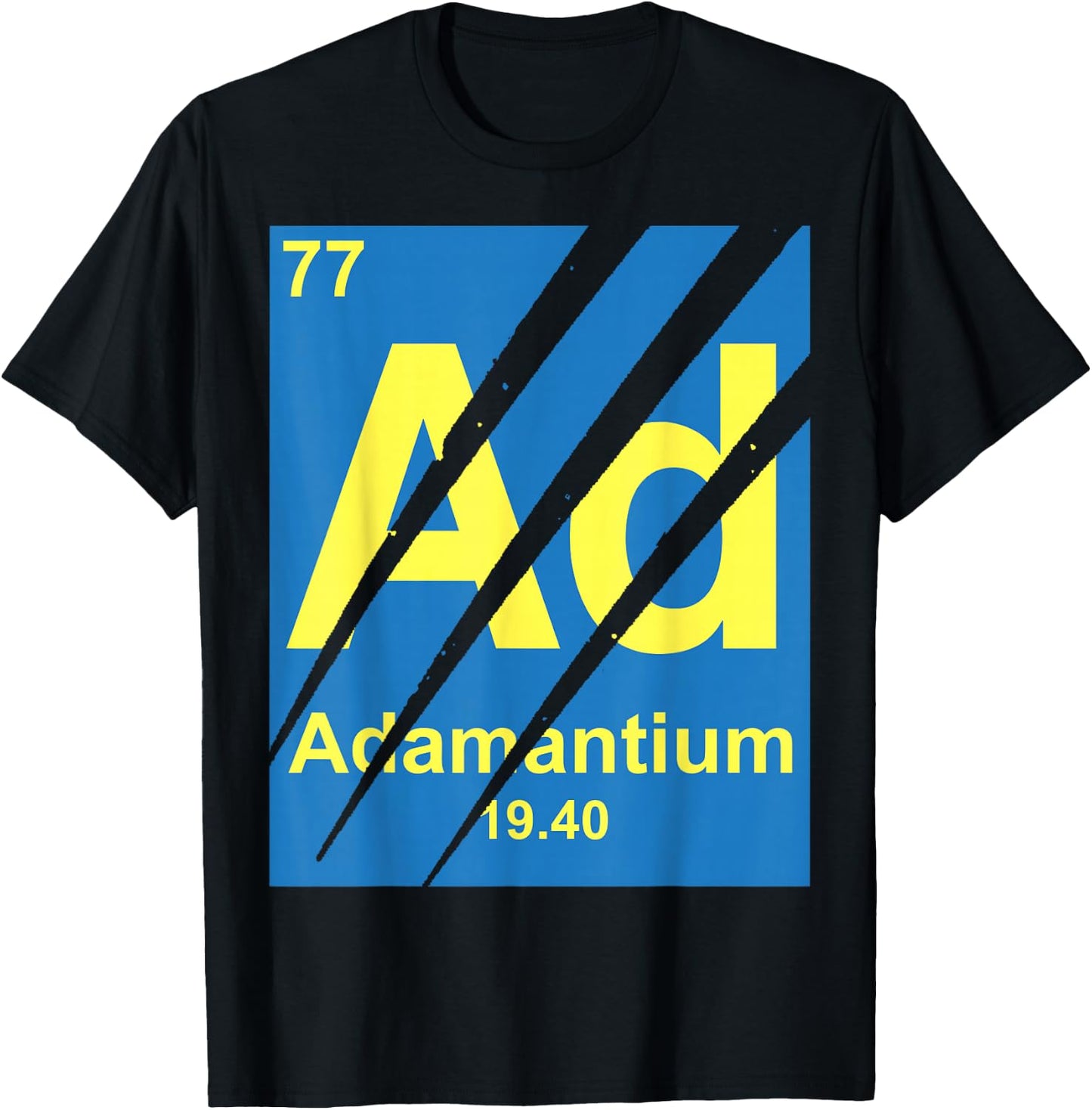 Marvel Wolverine Claws Adamantium Element Graphic T-Shirt - T-Shirt | Black