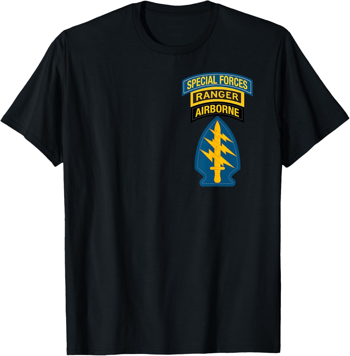 Special Forces Shirt - Special Forces Ranger - 2.0 - Classic T-Shirt - T-Shirt | Black