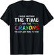 PeeKay Apparel - School I Don't Have Time Or Crayons To Explain This To You -Adults Humorous T-Shirt - T-Shirt | Black