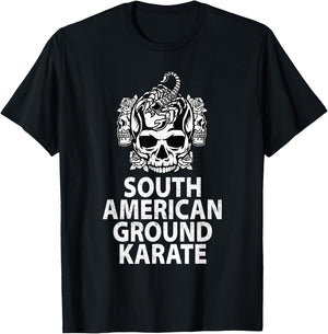 South American Ground Karate BJJ Brazilian Jiu-Jitsu T-Shirt - T-Shirt | Black