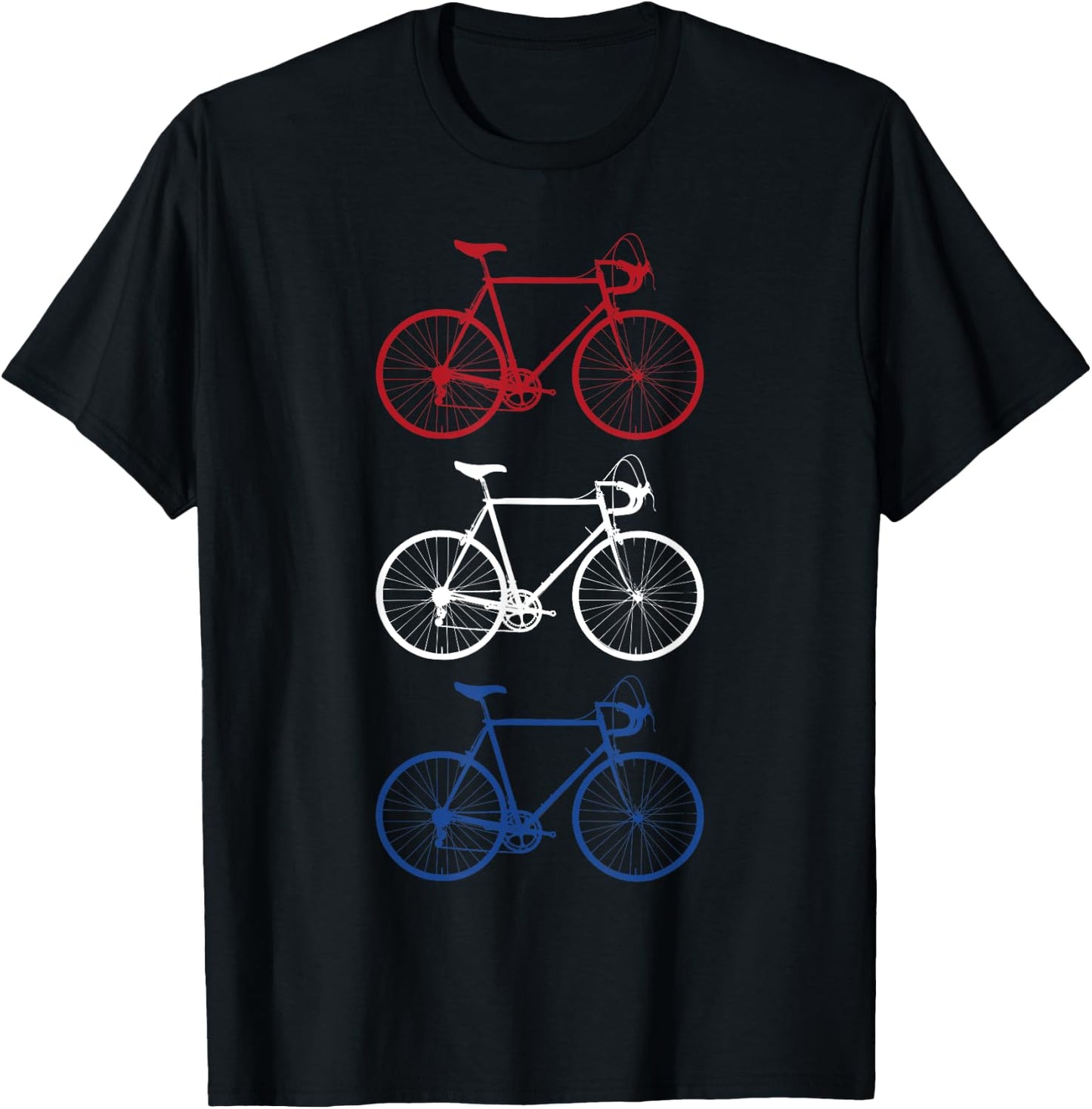 Bicycle Flag Cycling Netherlands Dutch Gift T-Shirt - T-Shirt | Black