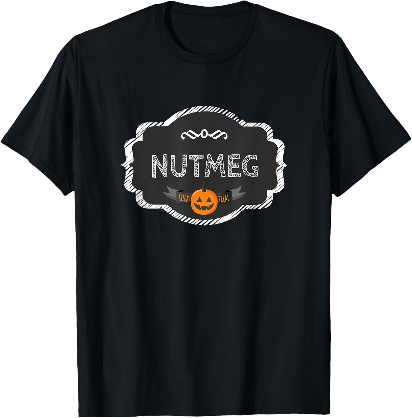 I'm A Nutmeg Spice Matching Halloween Funny Group Costume T-Shirt - T-Shirt | Black