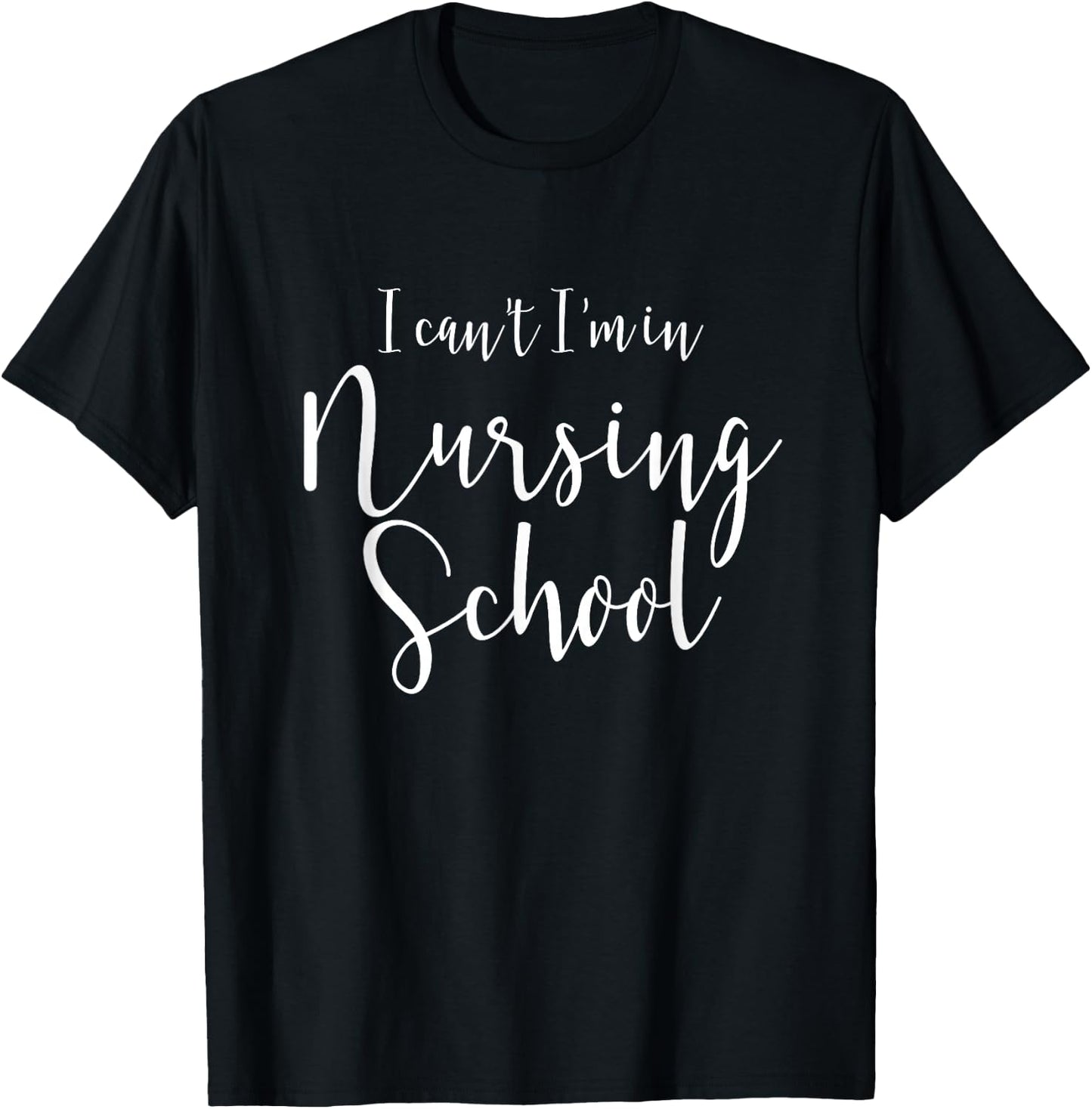 Funny Nursing Student Gift Future Nurse T-Shirt - T-Shirt | Black