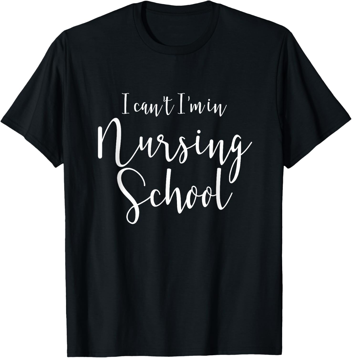 Funny Nursing Student Gift Future Nurse T-Shirt - T-Shirt | Black