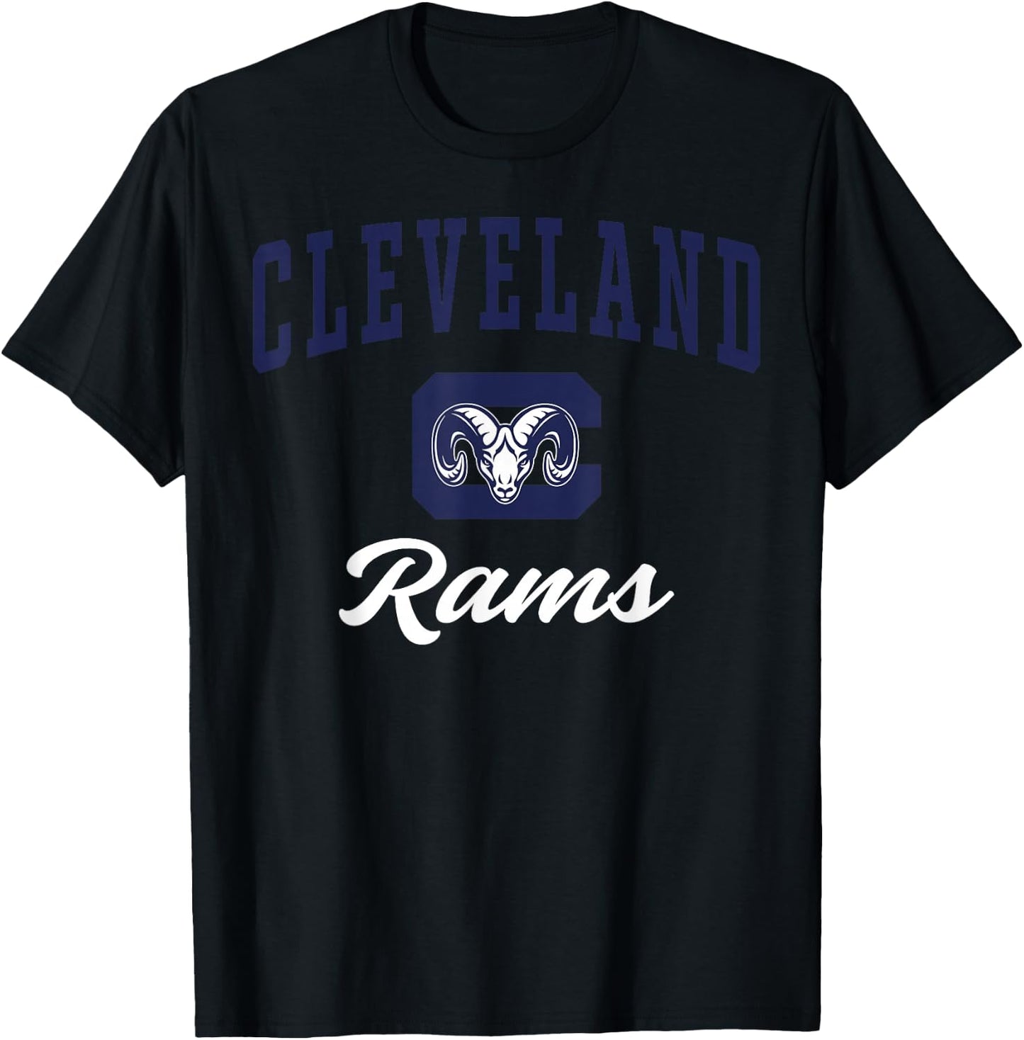 Cleveland High School Rams T-Shirt - T-Shirt | Black