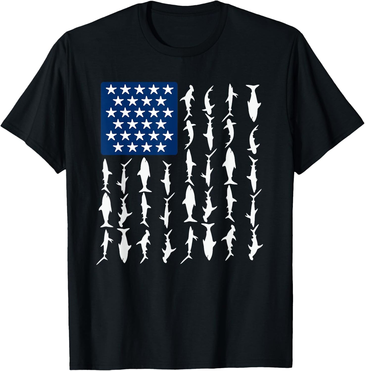 Patriotic Usa-american T-Shirt - T-Shirt | Black