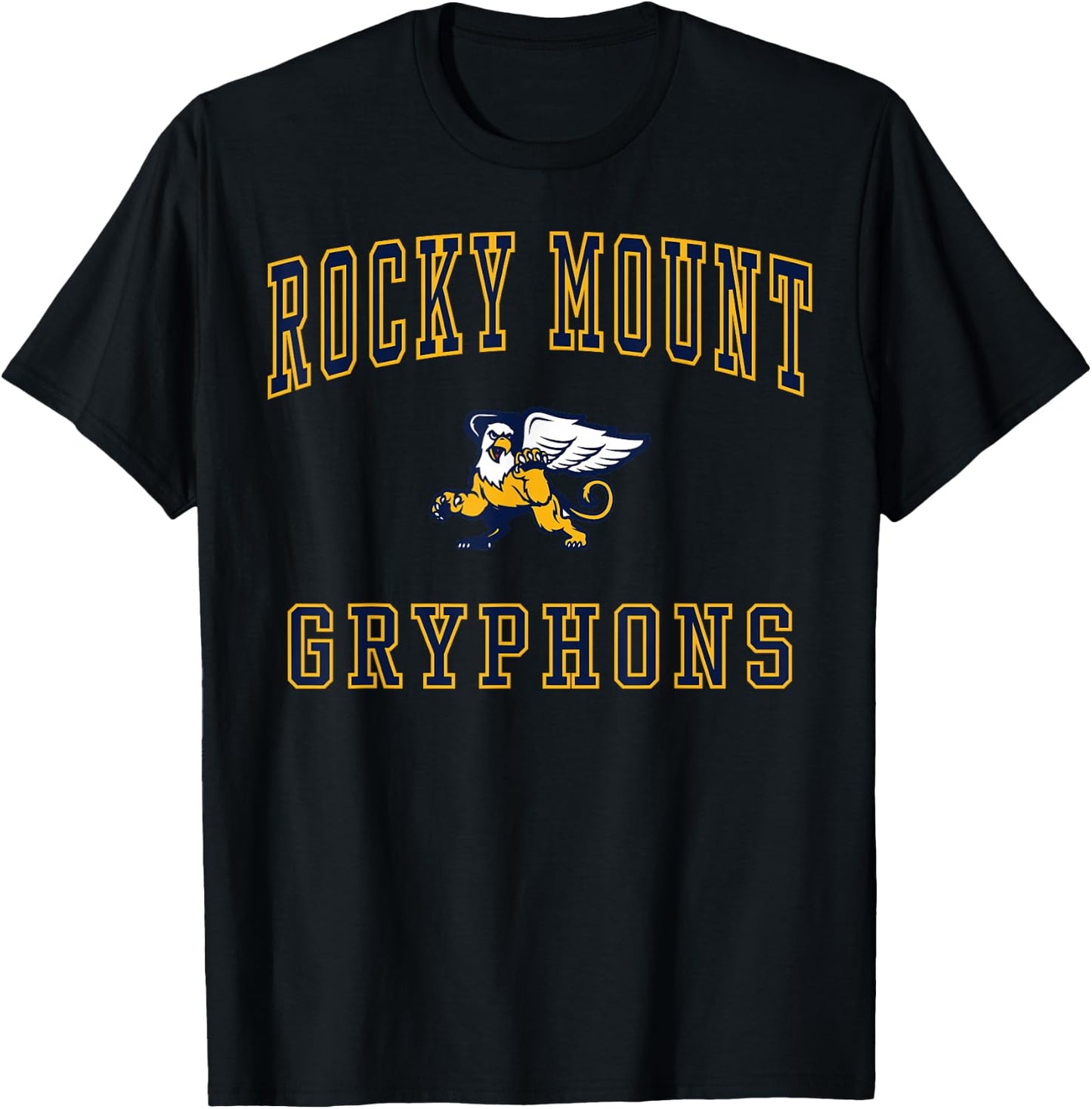 Rocky Mount High School Gryphons T-Shirt - T-Shirt | Black