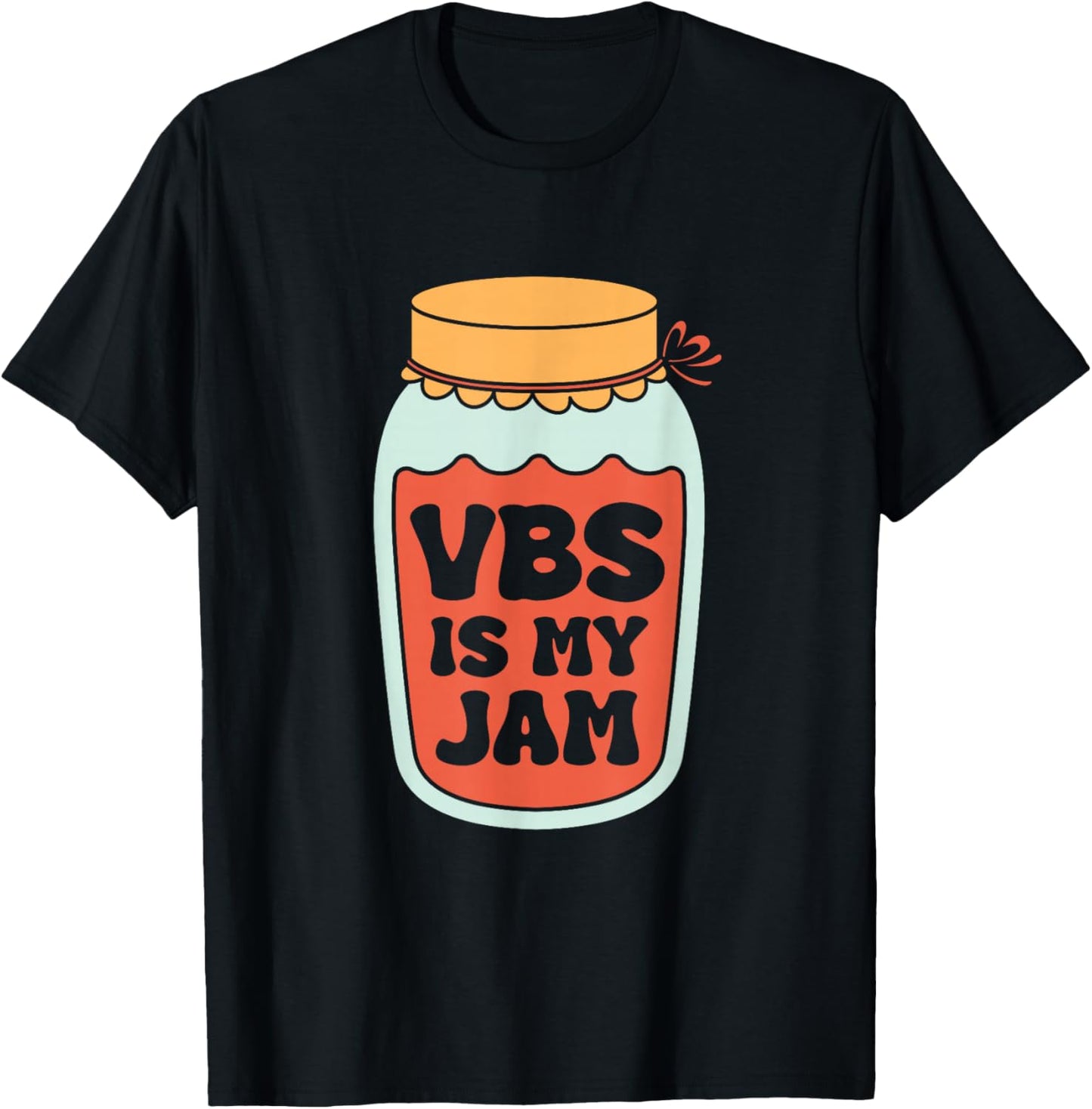 Vacation Bible School is My Jam Kids VBS Crew T-Shirt - T-Shirt | Black