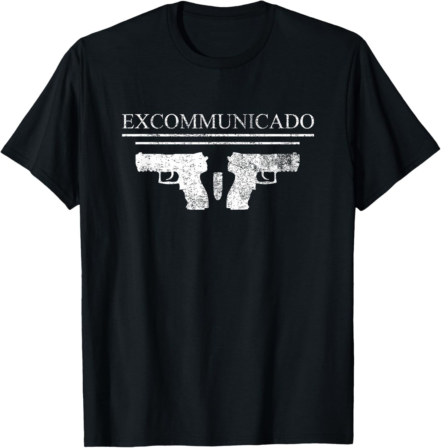 Excommunicado Novelty P30L Pistol Gun Gift Small T-Shirt - T-Shirt | Black