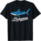 Bahamas Shark Nassau Paradise Vacation Souvenir Gift T-Shirt - T-Shirt | Black