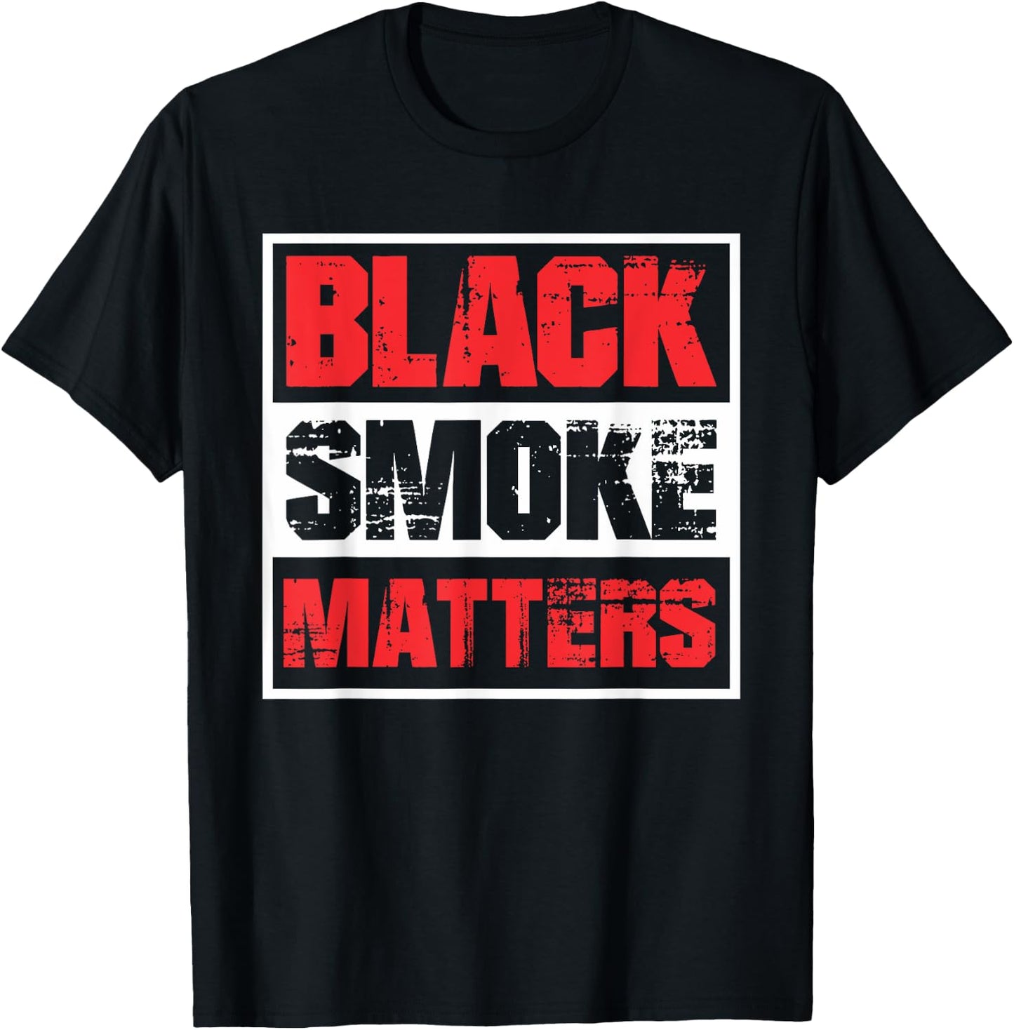 Black Smoke Matters Diesel Rolling Coal Funny T-Shirt - T-Shirt | Black