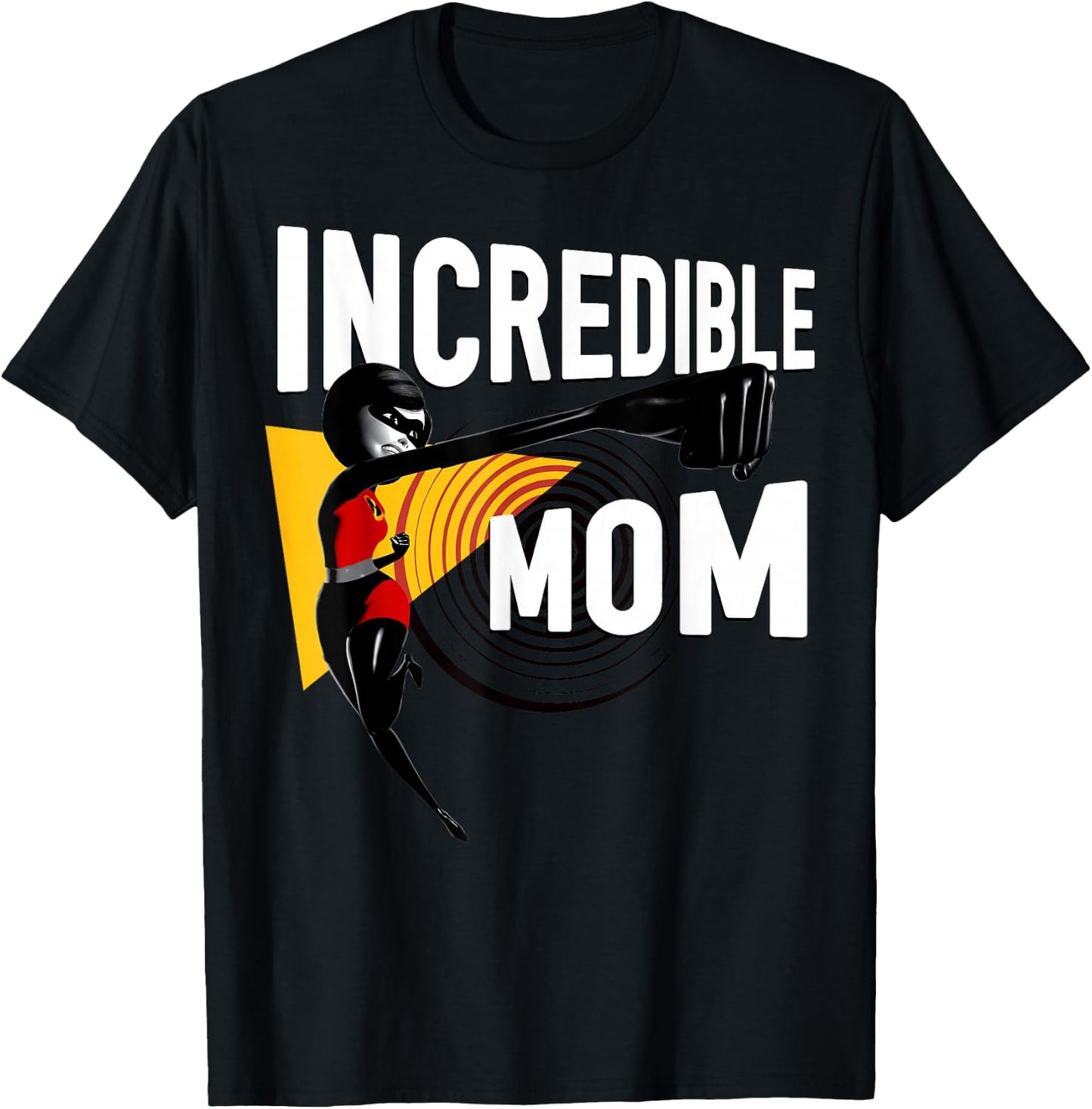 Disney Pixar Incredibles 2 Elastigirl Mom Graphic T-Shirt - T-Shirt | Black