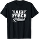 USA Air Force Girlfriend Apparel Air Force Proud Girlfriend U.S. Pride Military Theme Women's - Black, X-Small T-Shirt - T-Shirt | Black