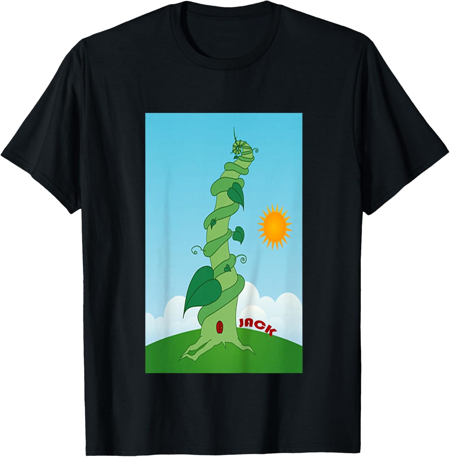 Kids Jack and the beanstalk T-Shirt - T-Shirt | Black