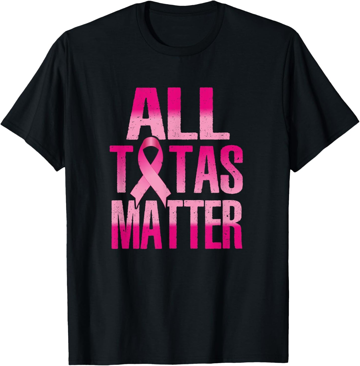 Save The Tatas Shirts Funny Breast Cancer Awareness T-Shirt - T-Shirt | Black