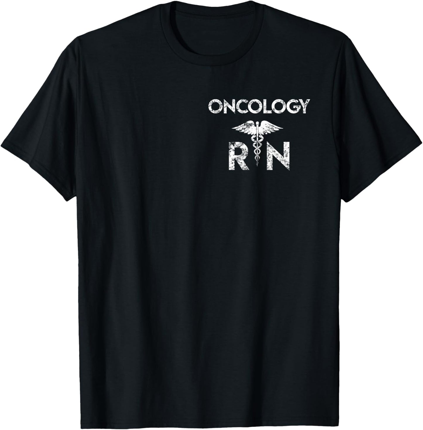 Vintage Oncology Shirt Doctor Nurse Cancer Care Gift T-Shirt - T-Shirt | Black