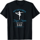 Ice Skating Dad T Shirt for Proud Father - Figure Skate T-Shirt - T-Shirt | Black