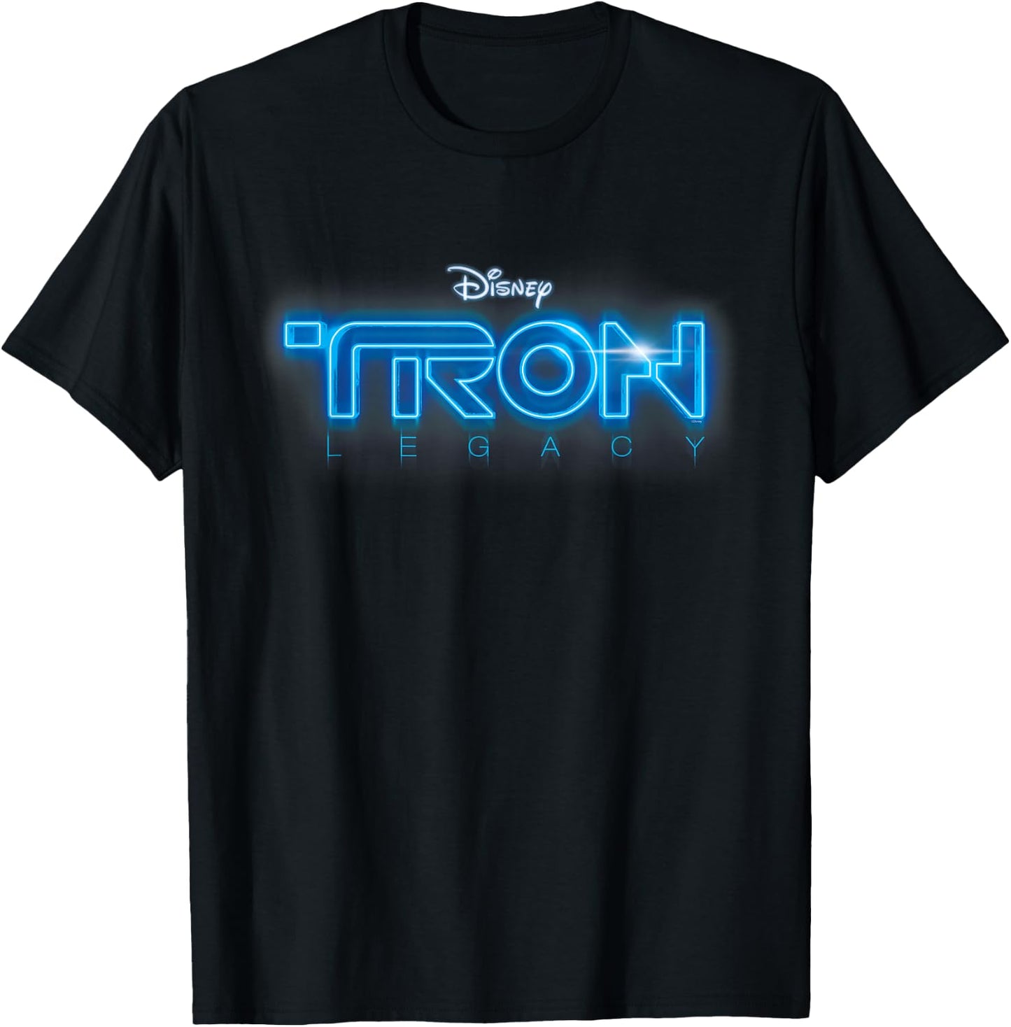 Disney TRON: Legacy Official 2010 Movie Logo T-Shirt - T-Shirt | Black