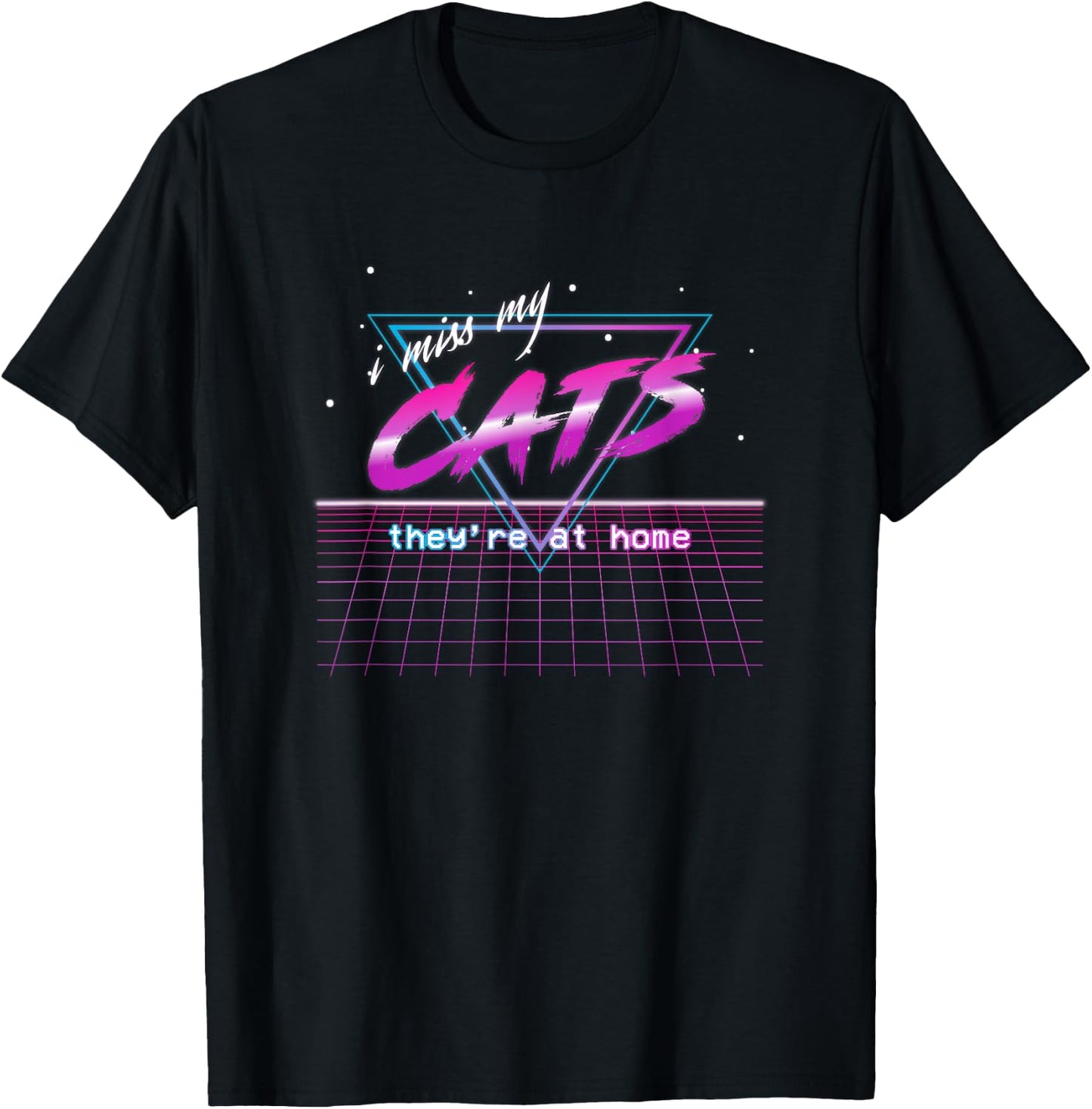 I Miss My Cats T-Shirt - T-Shirt | Black
