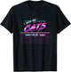 I Miss My Cats T-Shirt - T-Shirt | Black
