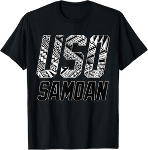 Uso Samoan T-Shirt - T-Shirt | Black