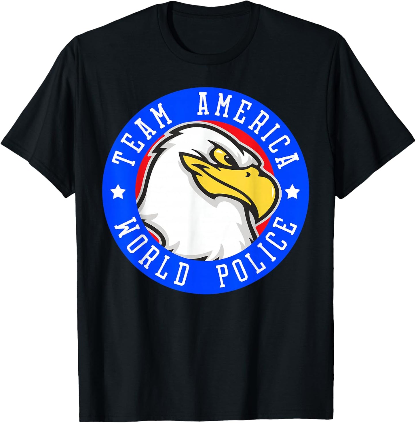 Team America World Police T-Shirt - T-Shirt | Black