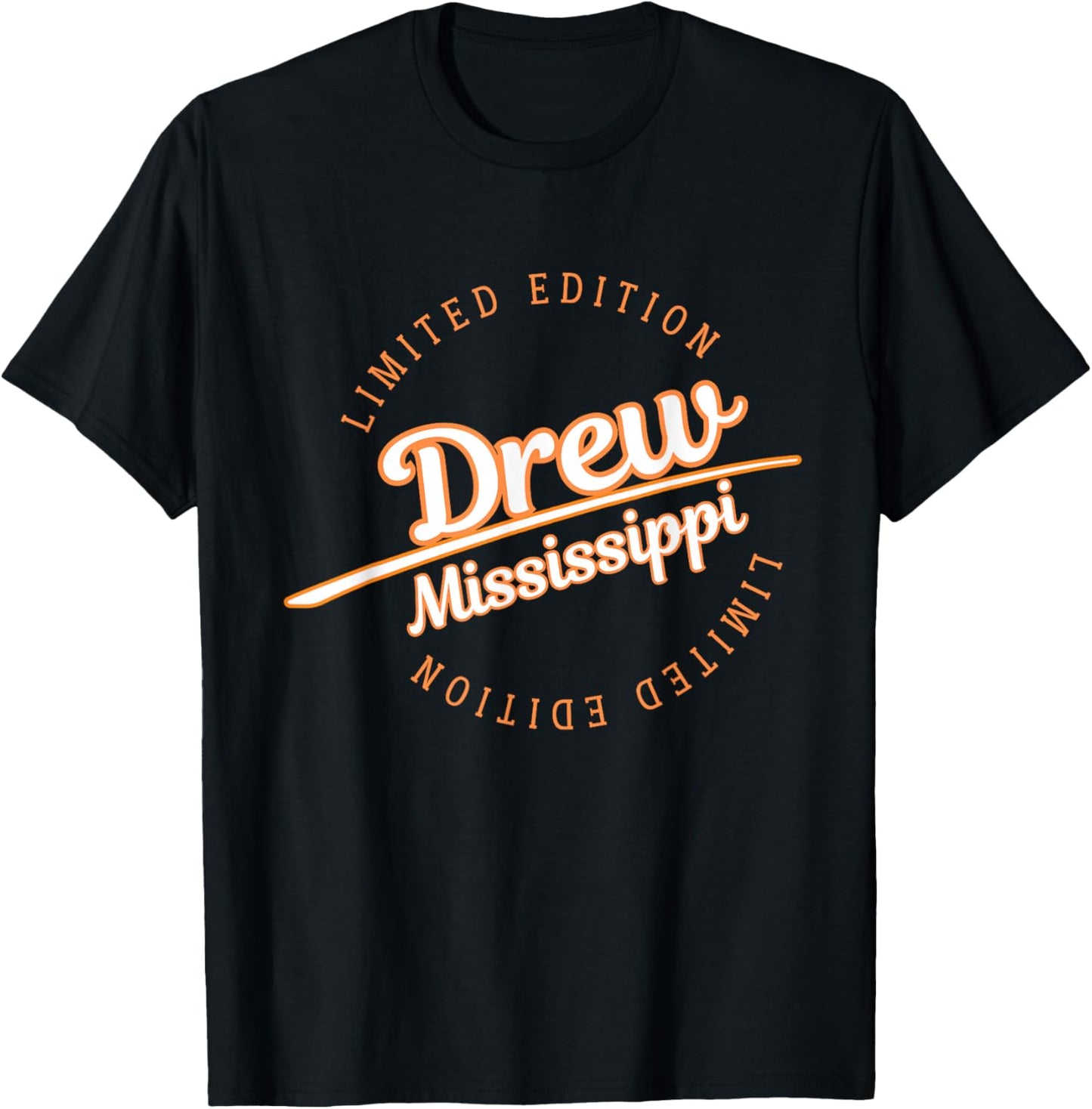 Retro Athletic Drew MS Apparel T-Shirt - T-Shirt | Black