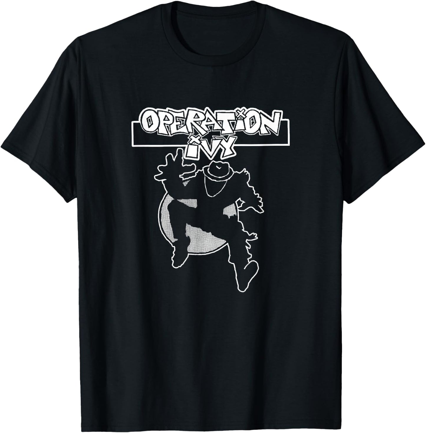 Operation Ivy - Official Merchandise - Ska Man T-Shirt - T-Shirt | Black