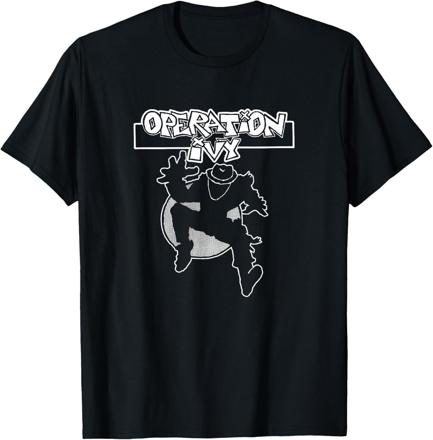 Operation Ivy - Official Merchandise - Ska Man T-Shirt - T-Shirt | Black