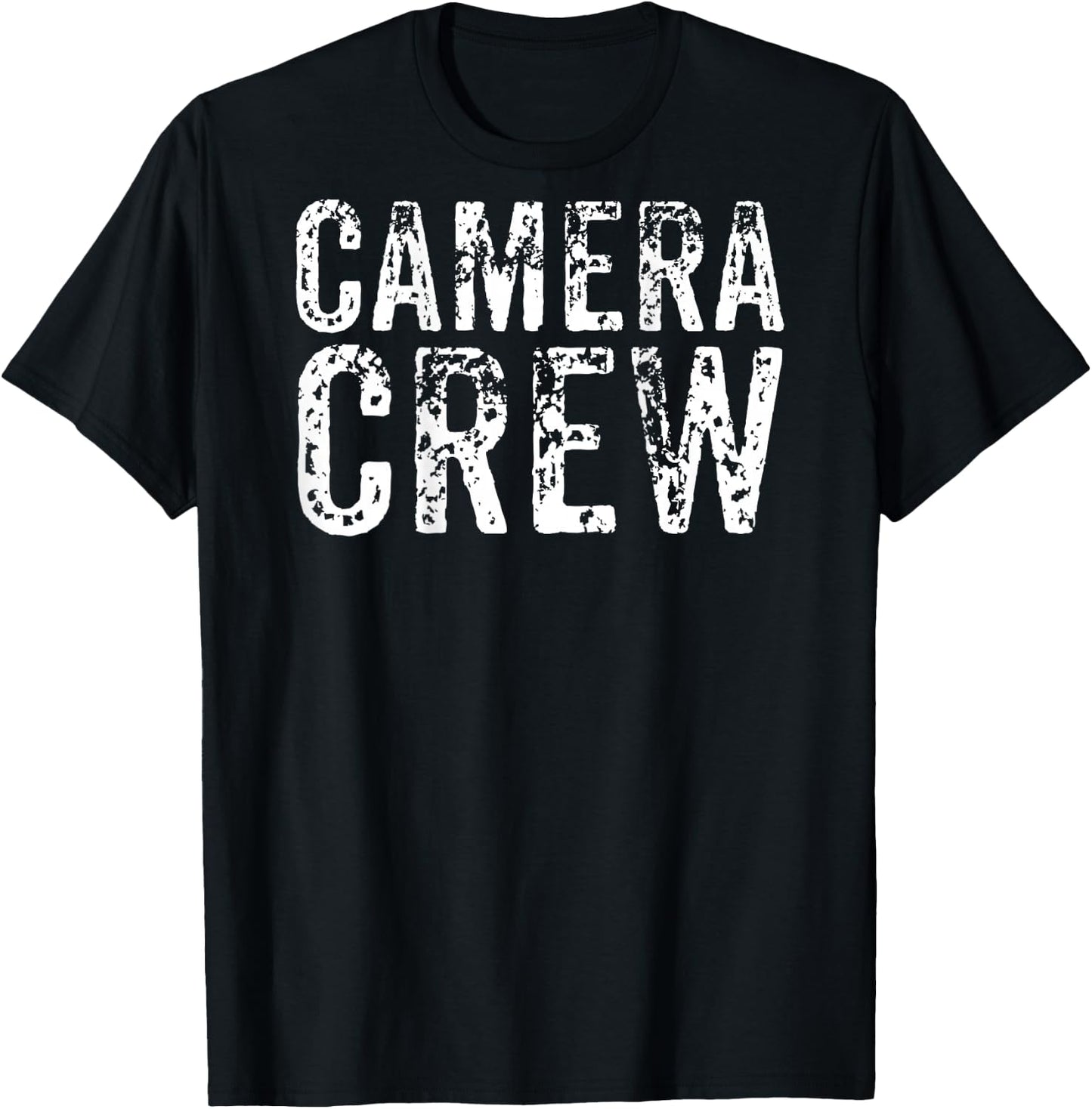 BACK ONLY Camera Crew TV Film Production Shirt T-Shirt - T-Shirt | Black