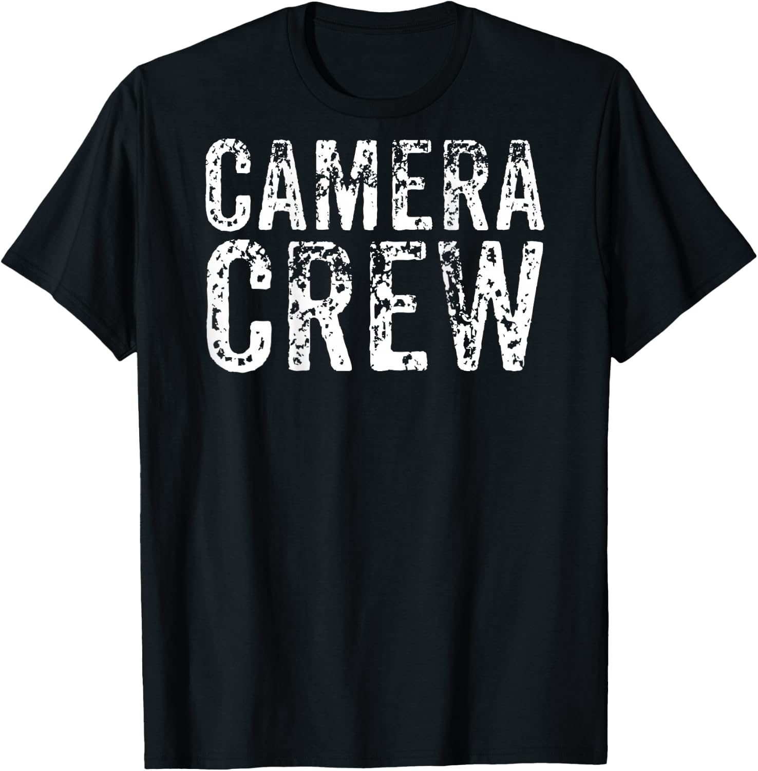 BACK ONLY Camera Crew TV Film Production Shirt T-Shirt - T-Shirt | Black