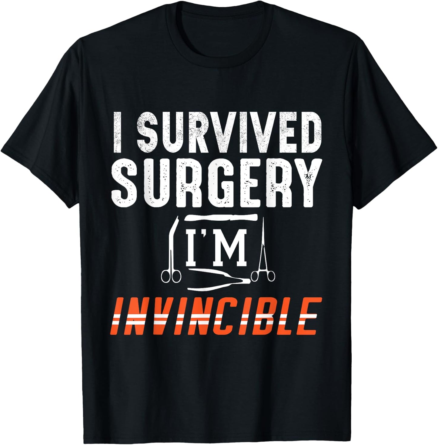 Funny Surgery Shirt Post Recovery Get Well Soon Basket T-Shirt - T-Shirt | Black
