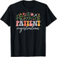 Groovy Patient Registration Appreciation Patient Registrar T-Shirt - T-Shirt | Black