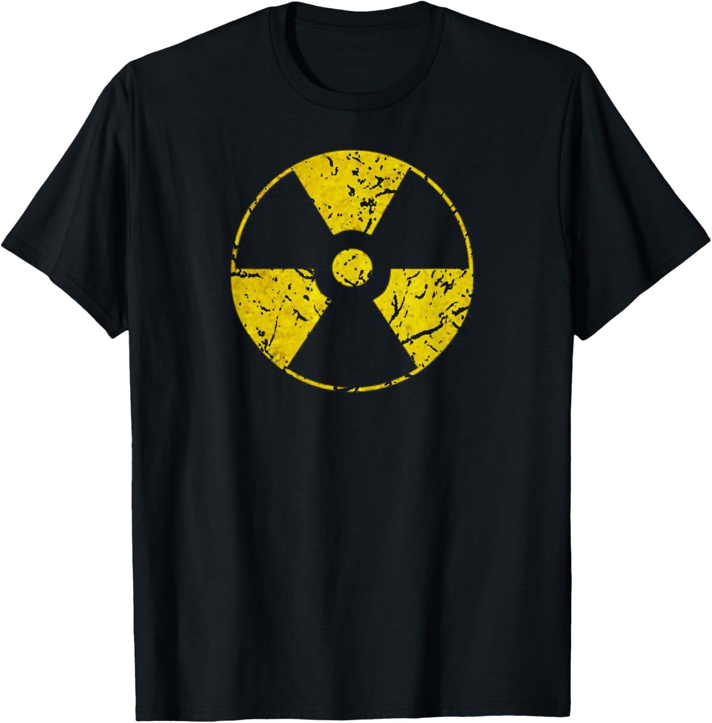 Funny Vintage Radioactive Nuclear War Symbol T-Shirt - T-Shirt | Black