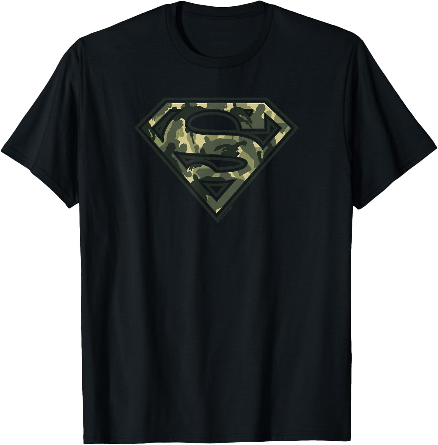 Superman Super Camo T-Shirt - T-Shirt | Black
