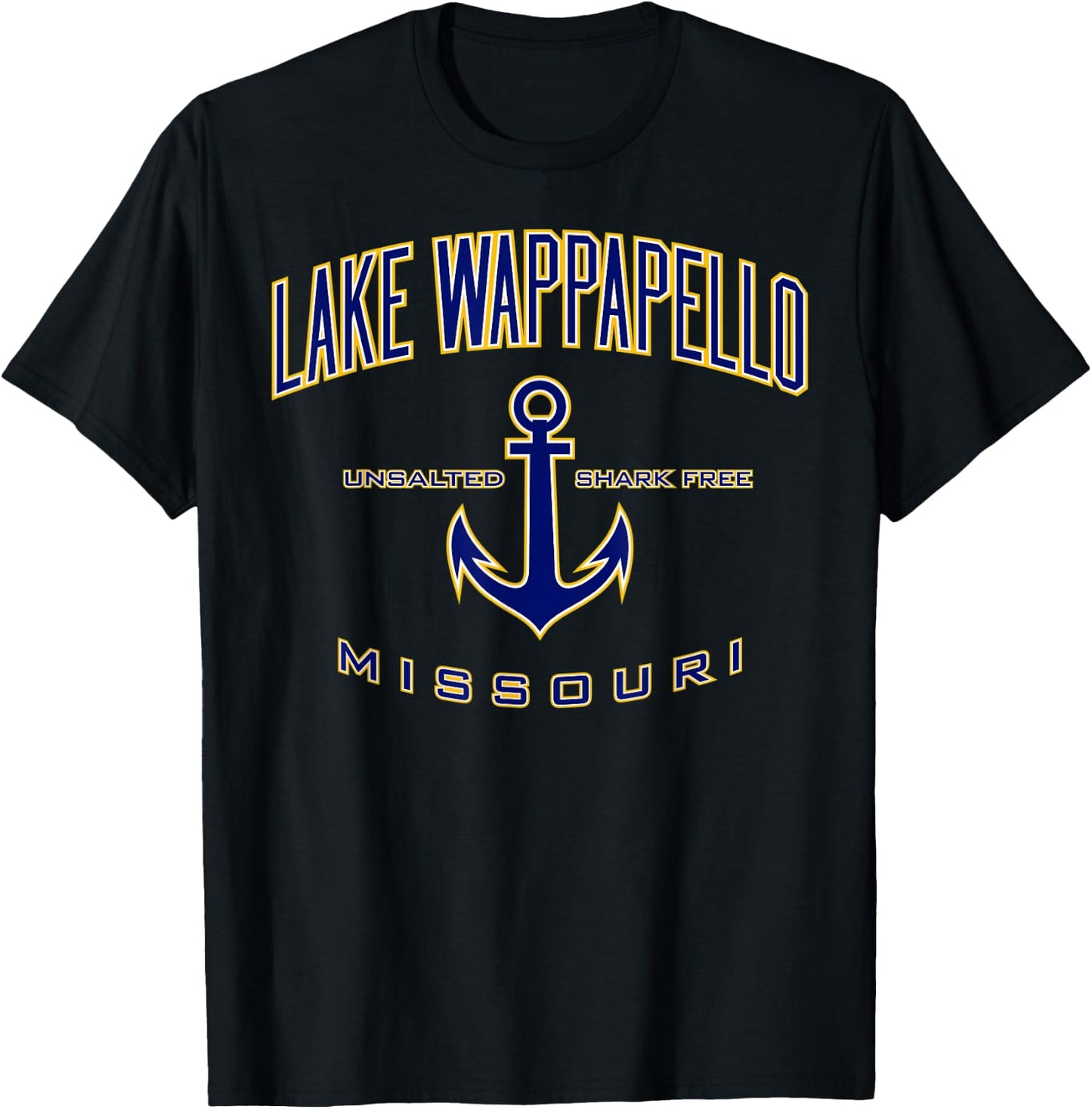 Lake Wappapello Missouri T-Shirt - T-Shirt | Black