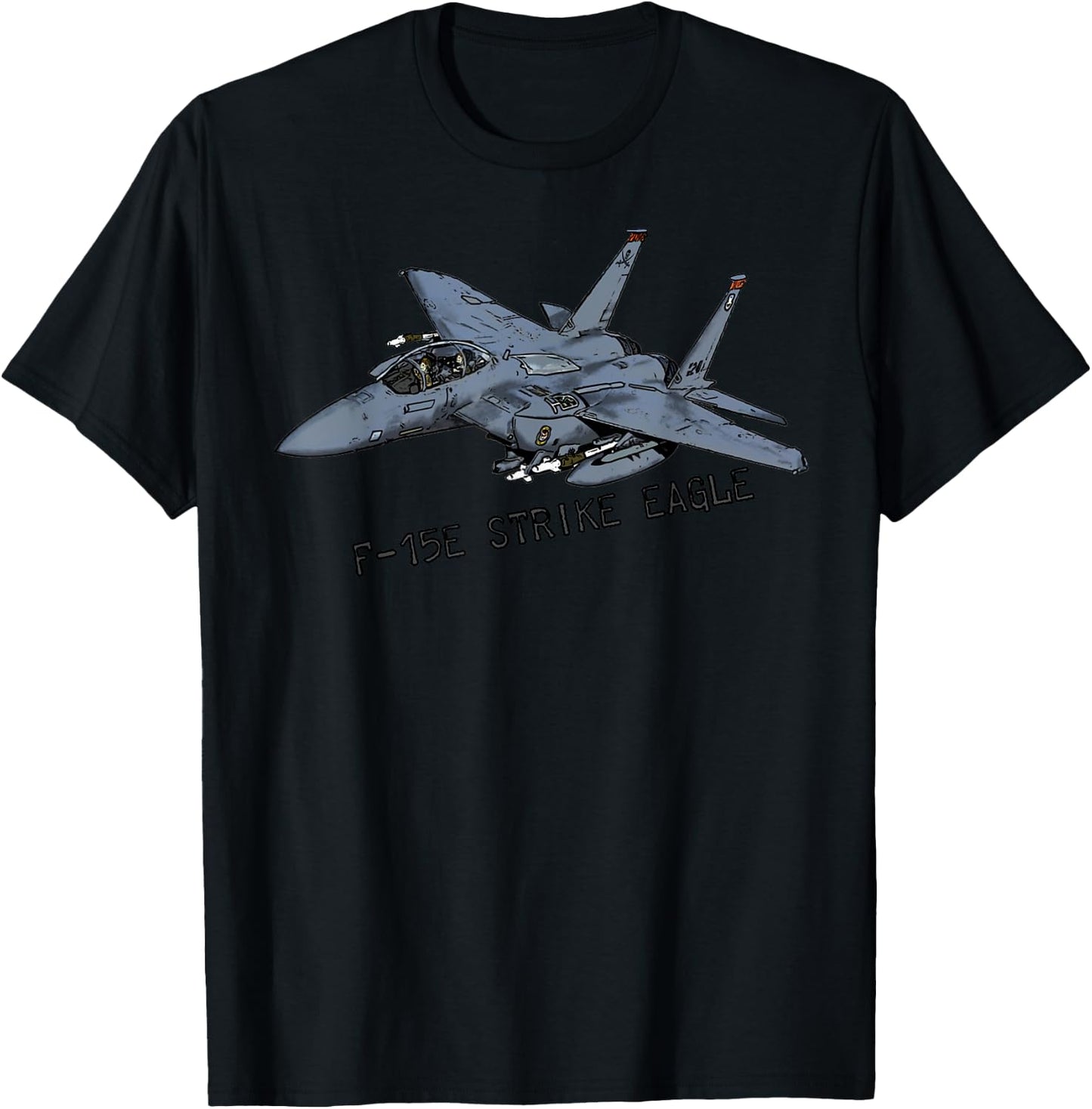 F-15E Strike Eagle T-Shirt - T-Shirt | Black