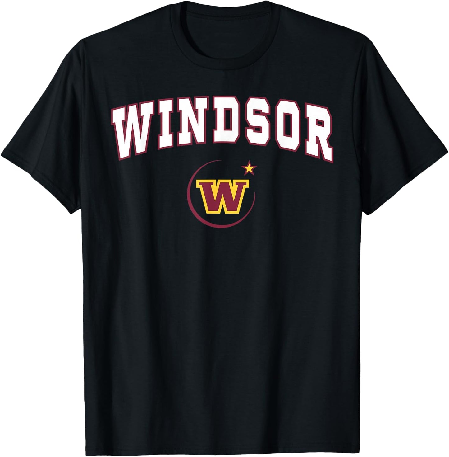 Windsor High School Wizards C2 T-Shirt - T-Shirt | Black