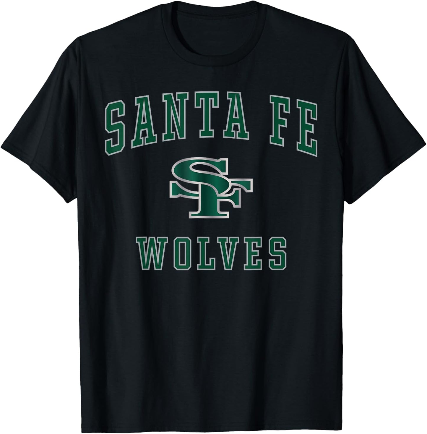 Santa Fe High School Wolves T-Shirt - T-Shirt | Black
