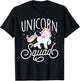 Unicorn Squad - Cute Unicorn Lovers Gift T-Shirt - T-Shirt | Black