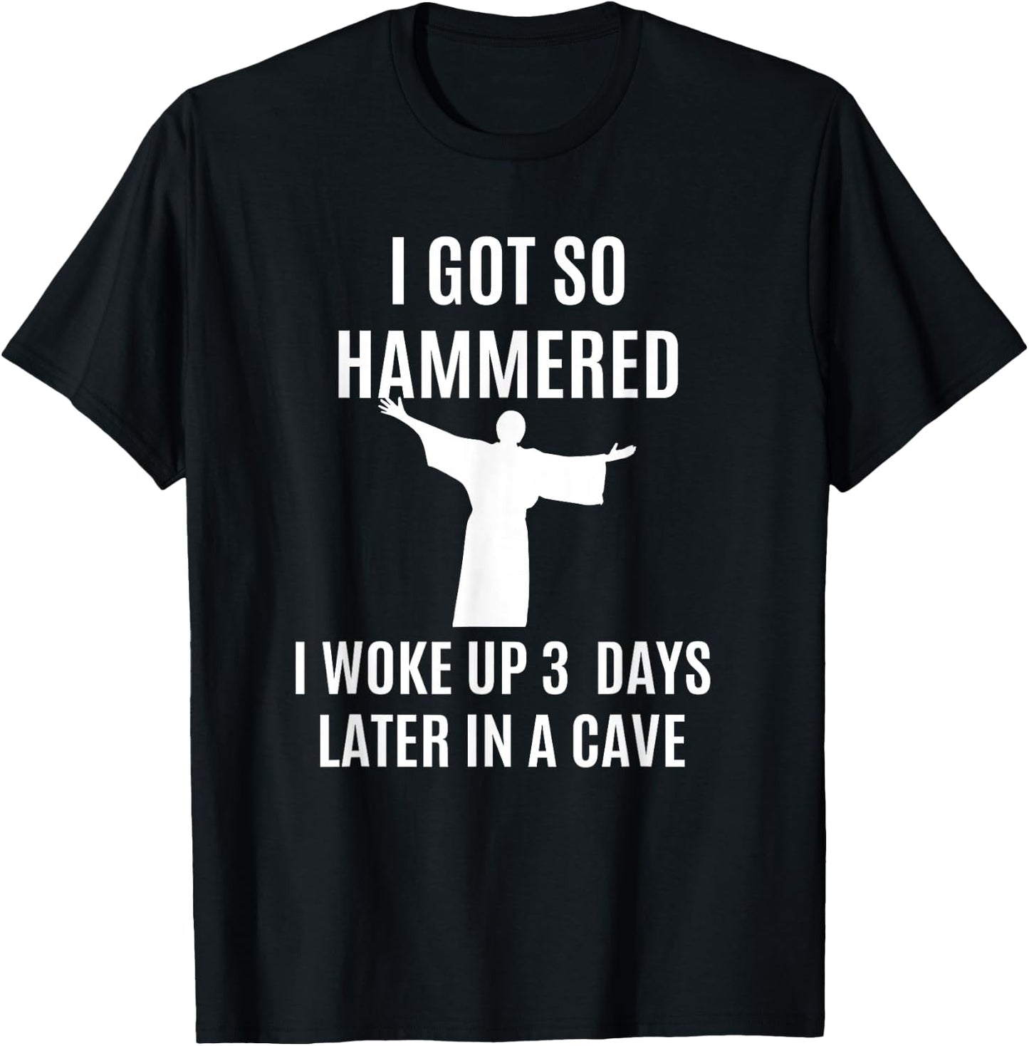 Religious Easter T Shirt Women Funny Church Gifts Jesus T-Shirt - T-Shirt | Black
