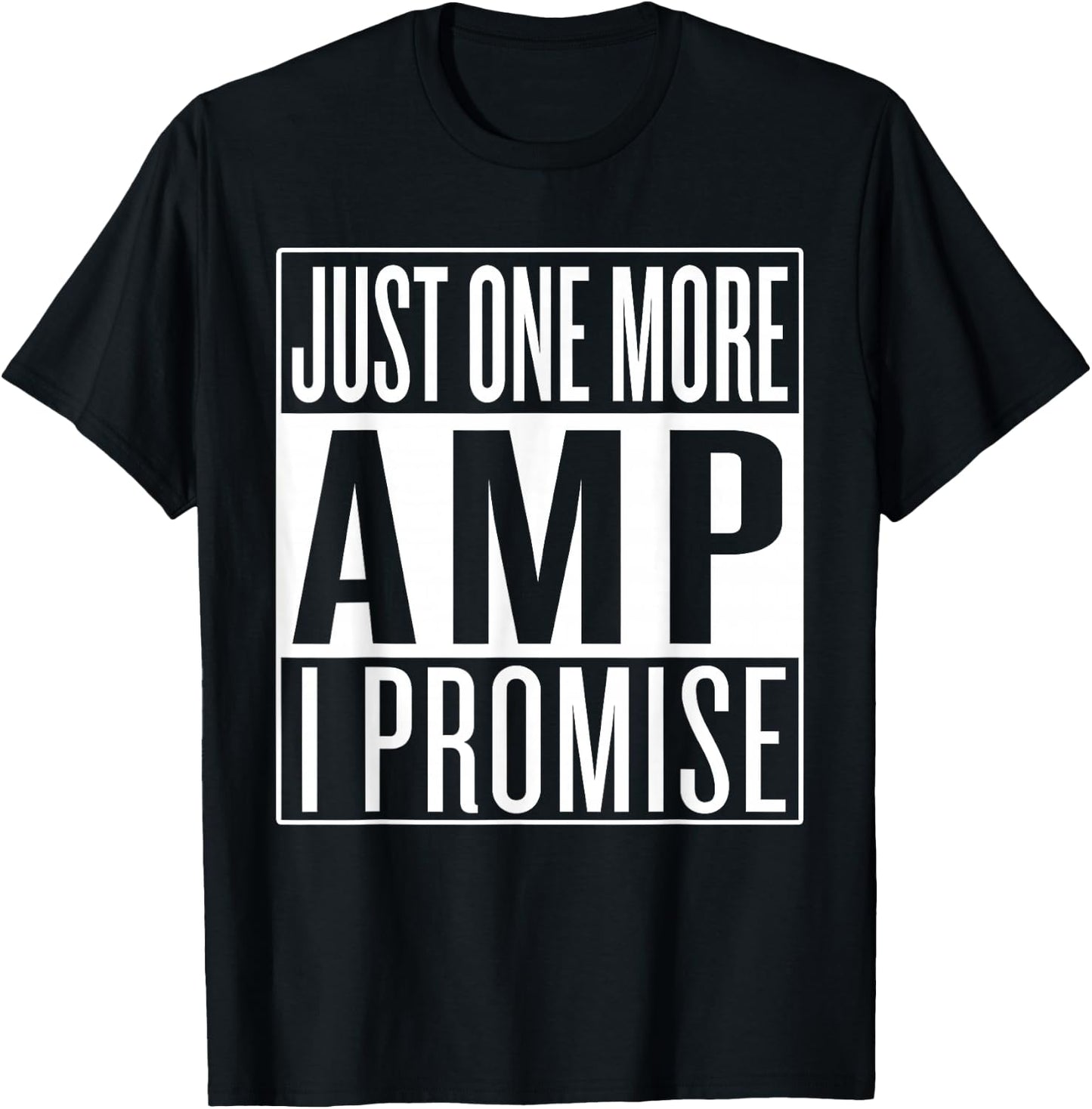 Just One More Amplifier, Car Audio Technician T-Shirt - T-Shirt | Black