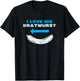 I Love His Bratwurst Matching Couple Oktoberfest Girlfriend T-Shirt - T-Shirt | Black