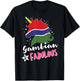 Gambian Unicorn Gambia Flag T-Shirt - T-Shirt | Black