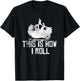This Is How I Roll Horse Lover Horseback Riding Equestrian T-Shirt - T-Shirt | Black